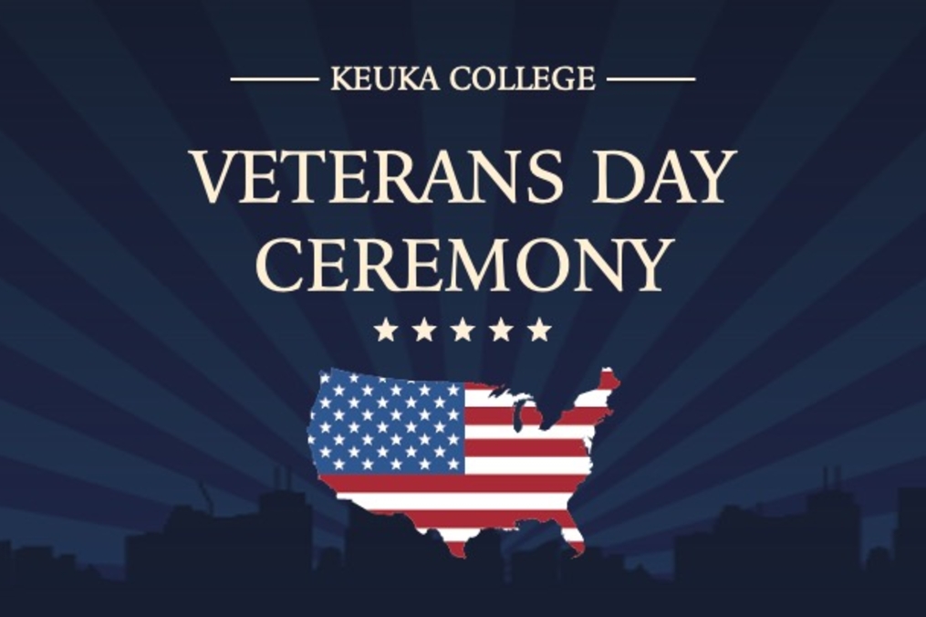 Keuka College Veterans Day Ceremony